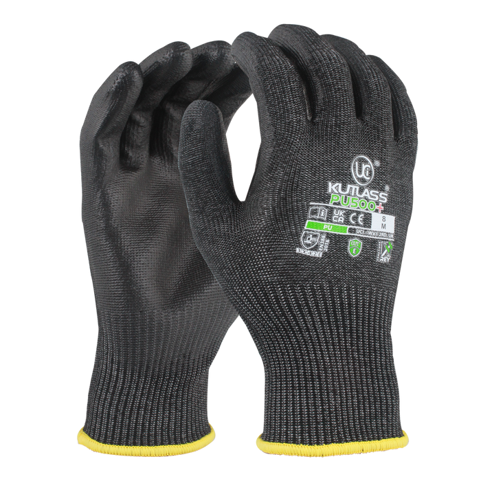 Kutlass PU500+ - Premium ISO Cut E XREY Yarn PU Coating