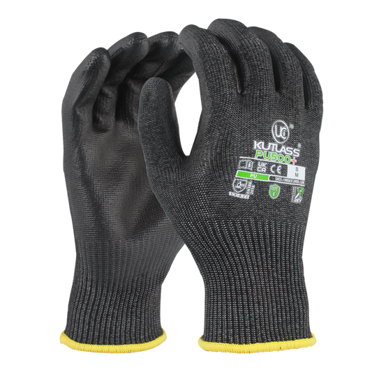 Kutlass PU500+ - Premium ISO Cut E XREY Yarn PU Coating