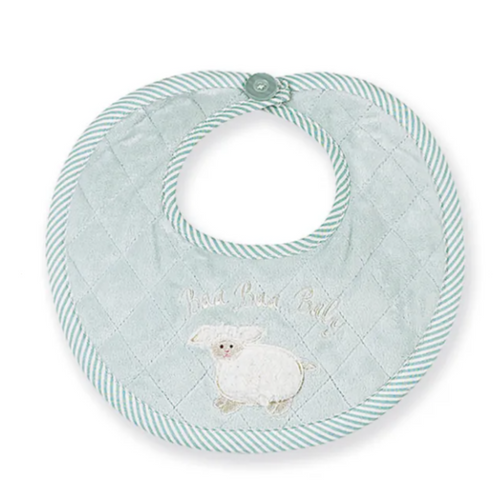 Lambykin Teal Lamb Bib