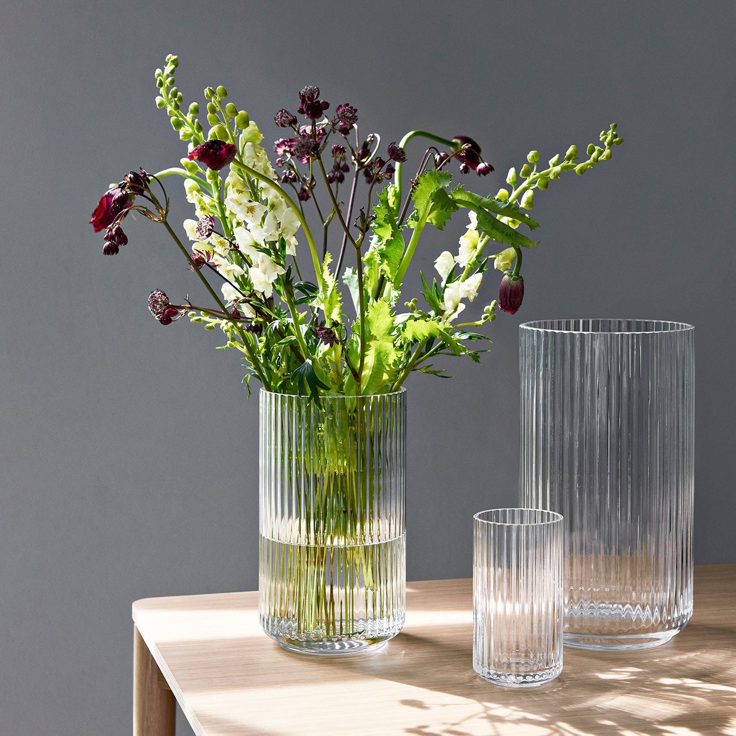 lyngby | glass vase 38cm | clear - LC