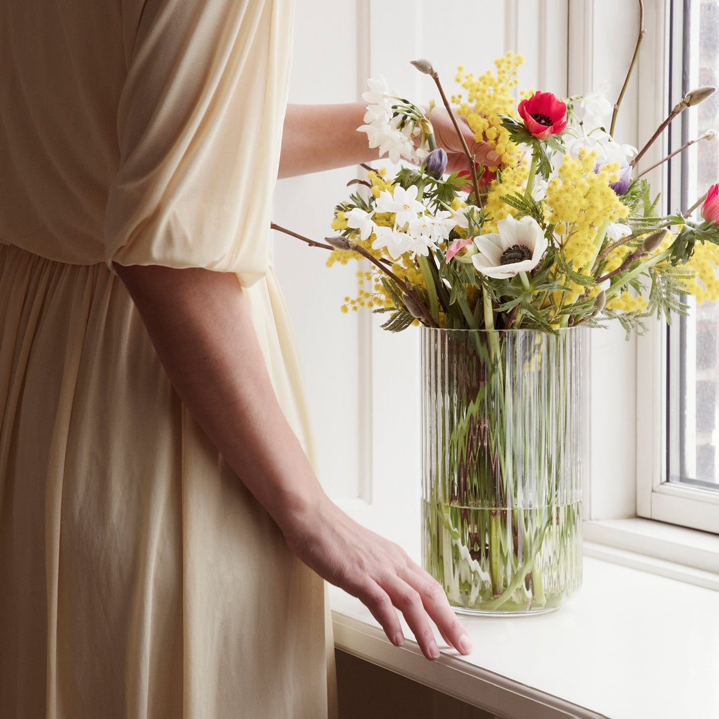 lyngby | glass vase 38cm | clear - LC