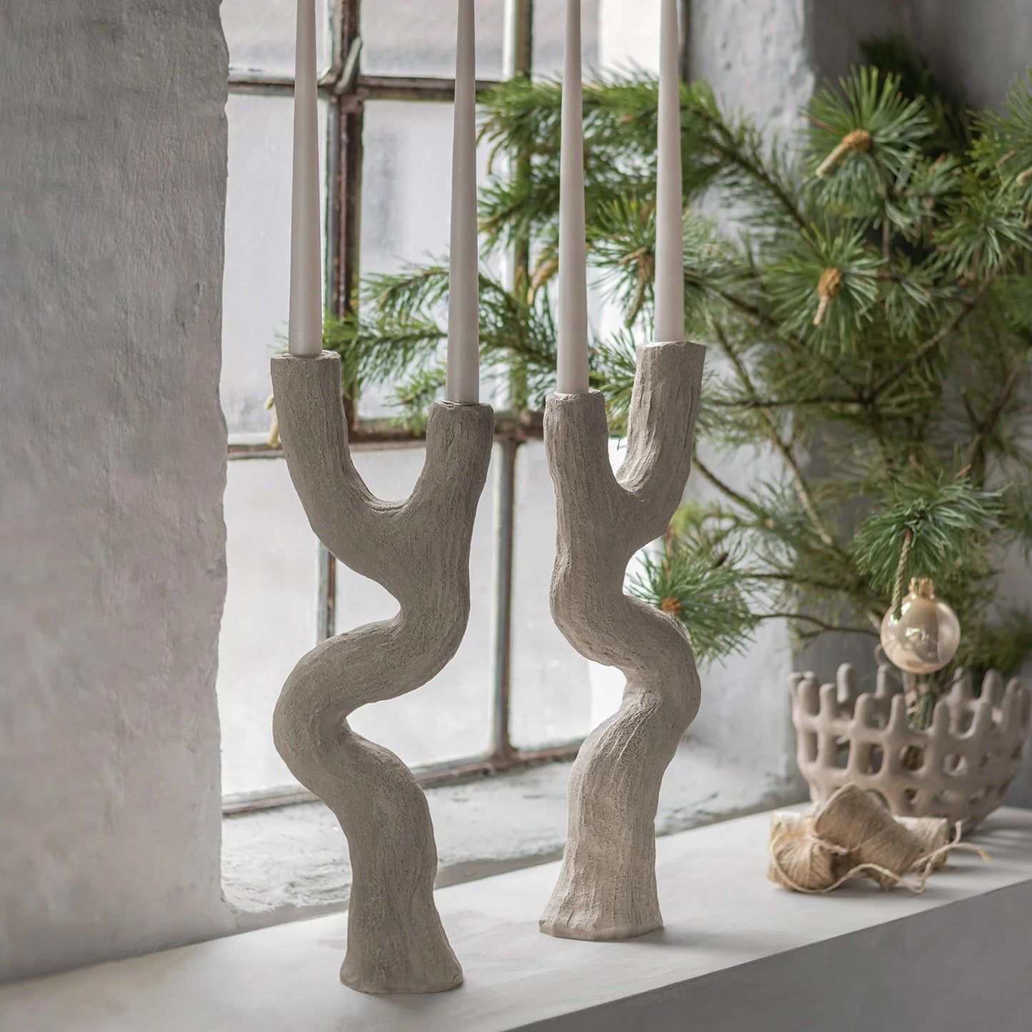mette ditmer | art piece | candle holder | sand