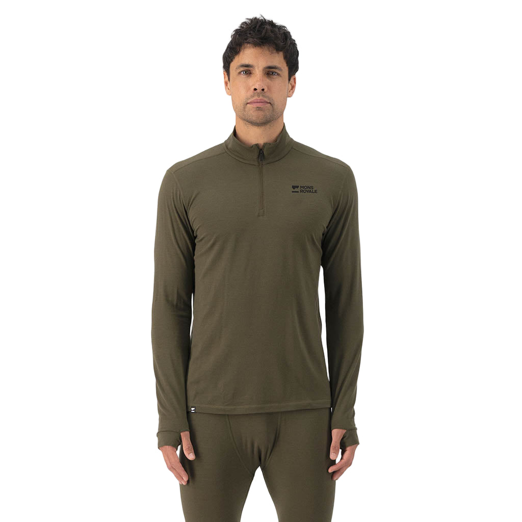 Cascade Merino 1/4 Zip LS | Men's
