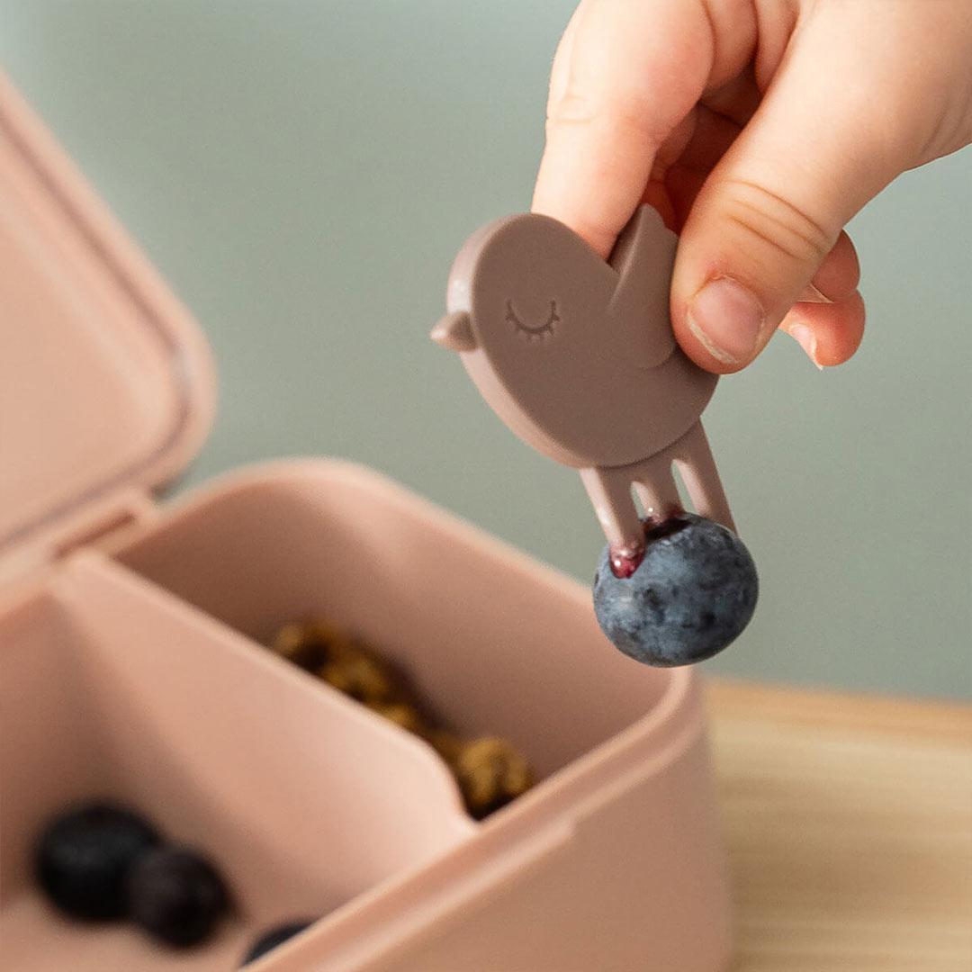 Done by Deer Tiny Lunch Box With Snack Picks - Tiny Farm Powder