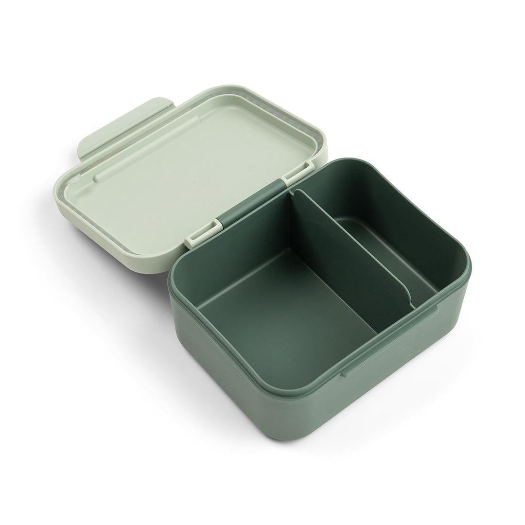 Done by Deer Tiny Lunch Box With Snack Picks - Tiny Trails Green