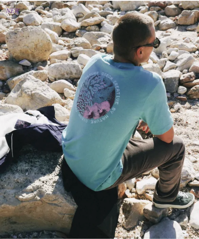 OXBOW ETERNAL SHORT-SLEEVE TEE CORAL