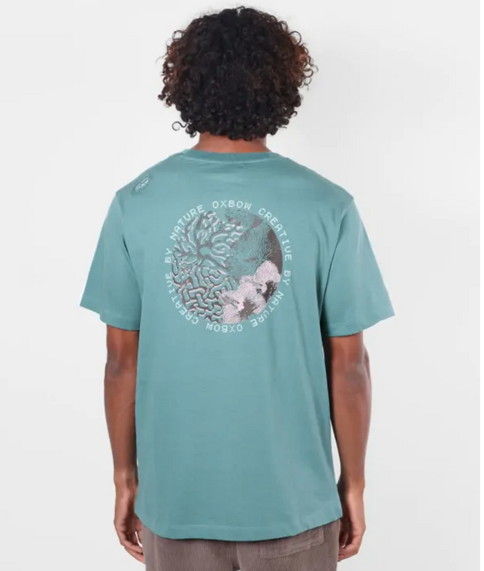 OXBOW ETERNAL SHORT-SLEEVE TEE CORAL