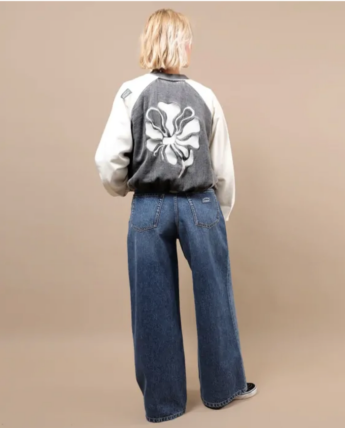 OXBOW WARPEDFLO RAGLAN ZIP SWEATSHIRT