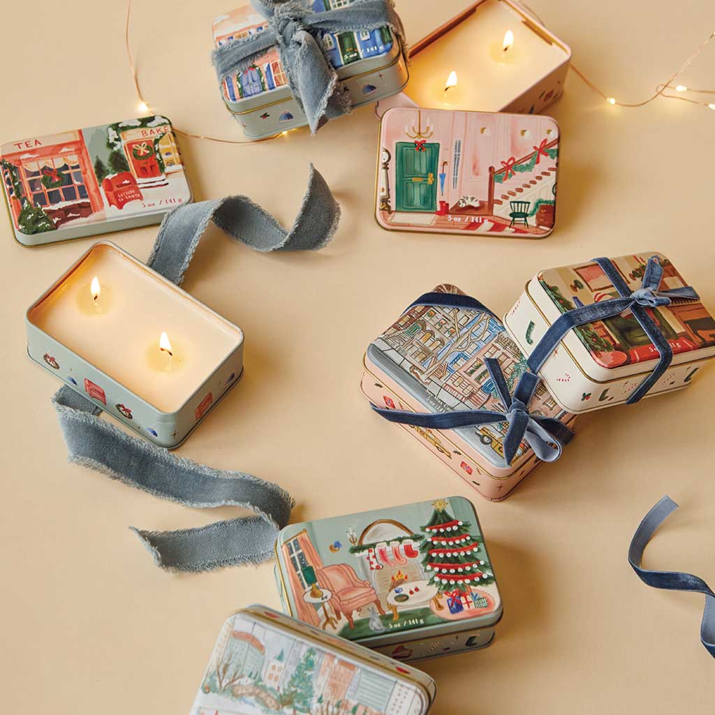 Christmas Tin Candle | Sweet Orange & Fir