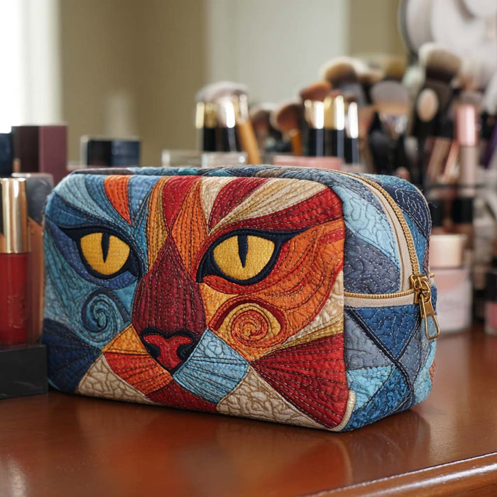 Patchesyn Makeup Taske - Sød Kat