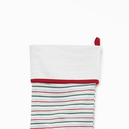 Festive Stripe Pyjamas & Stocking Set