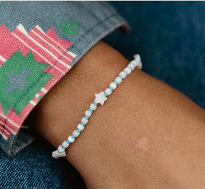 PINEAPPLE AURORA STAR BEADED BRACELET - NICEP -052