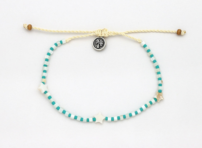 PINEAPPLE AURORA STAR BEADED BRACELET - NICEP -052