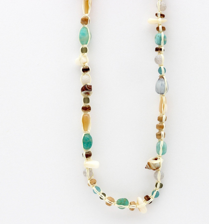 PINEAPPLE  BALINESE CHOKER -NIXN-011