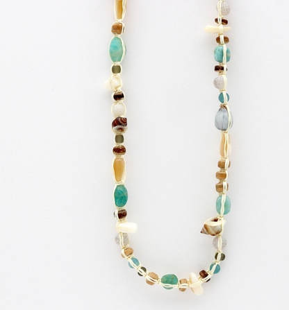 PINEAPPLE  BALINESE CHOKER -NIXN-011