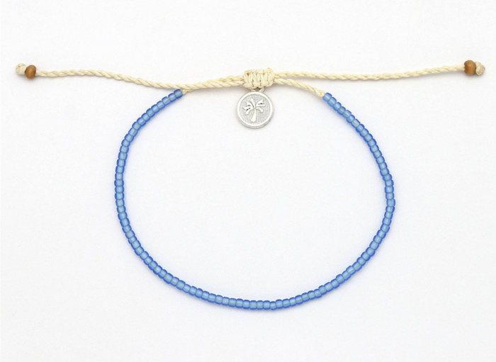 PINEAPPLE BLUE WAVES BEADED BRACELET SET - STYL-936