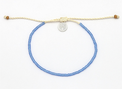 PINEAPPLE BLUE WAVES BEADED BRACELET SET - STYL-936