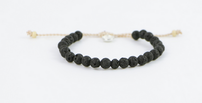 PINEAPPLE COCONUT WOOD BEADED BEACH BRACELET- NEP-305