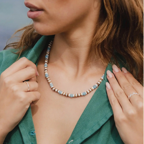 PINEAPPLE MANTA POINT SURFER NECKLACE - KALN-004