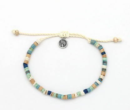 PINEAPPLE MAUNA KEA BEADED ANKLET- KALA-020