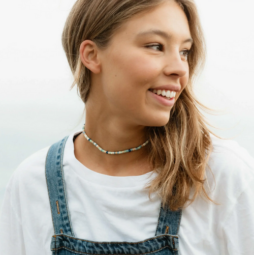 PINEAPPLE MAUNA KEA BEADED NECKLACE- KALN-020