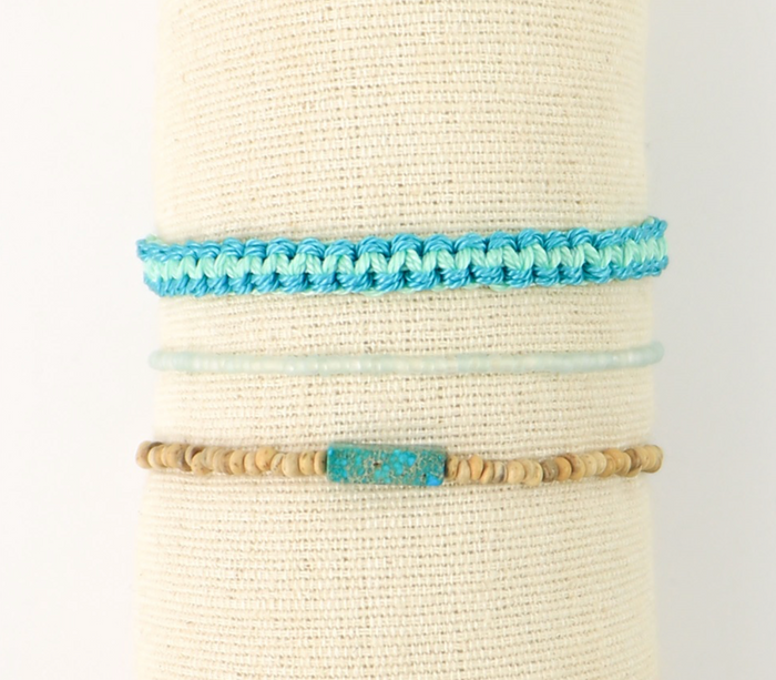 PINEAPPLE TROPICAL SWELLS WAVE BRACELET - STYL-926