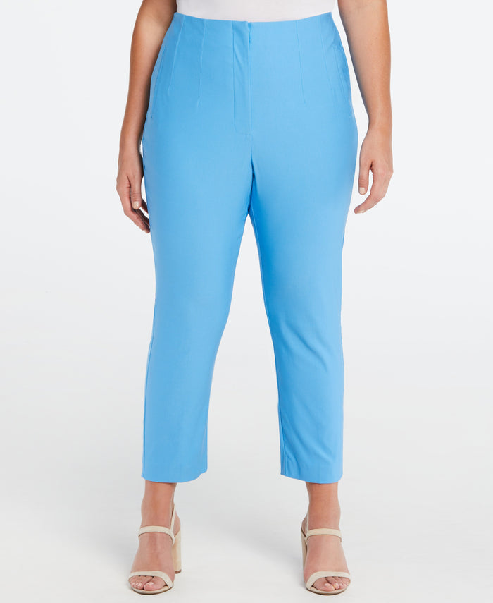 Straight Leg Pant (Azure Blue)