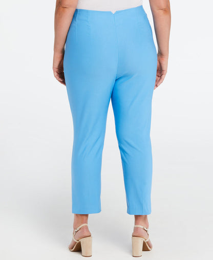 Straight Leg Pant (Azure Blue)
