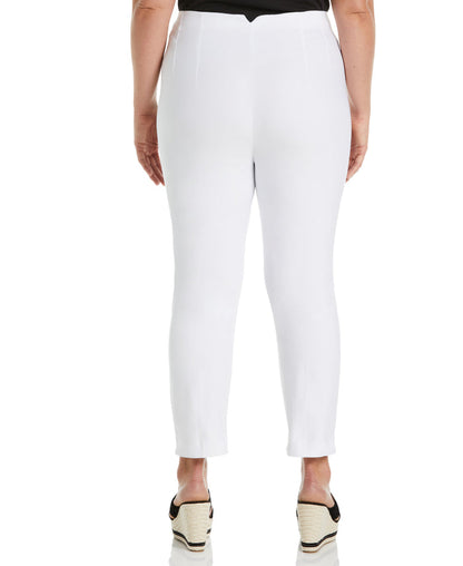 Straight Leg Pant (White)