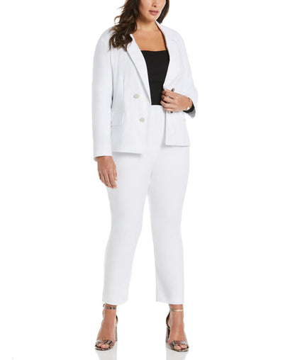 Straight Leg Pant (White)