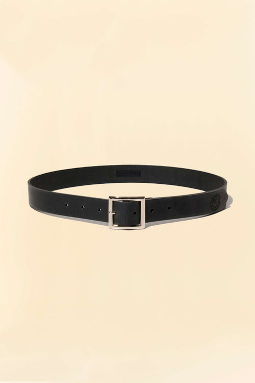 Radiall Rhodes Leather Belt - Black