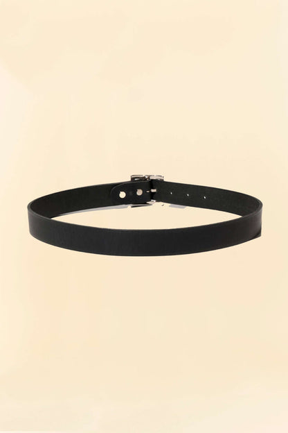 Radiall Rhodes Leather Belt - Black