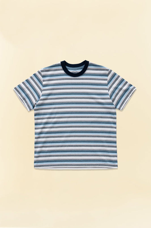Rats Border Tee - Blue / White / Black - Rats - URAHARA