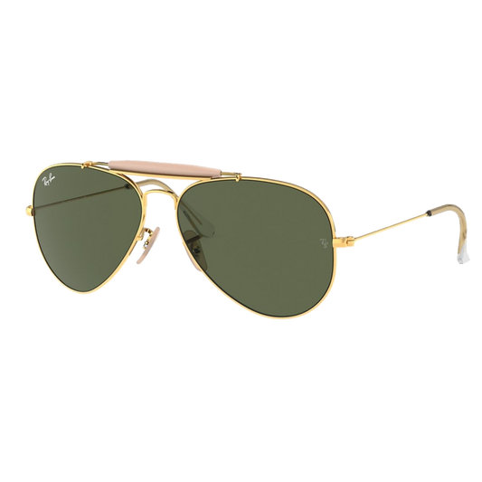 RAYBAN - OUTDOORSMAN II | Arista Gold w/ Green