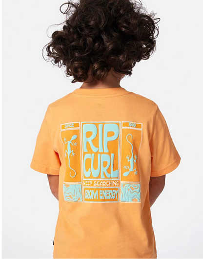 Rip Curl Grom Energy Logo Tee Boy