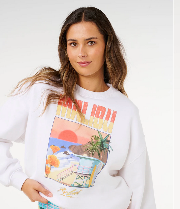 Rip Curl Hayley Oversize drop shoulder crew