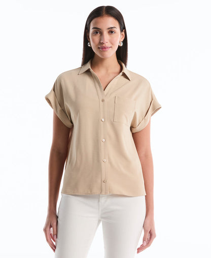 Roll Sleeve Shirt (Humus)