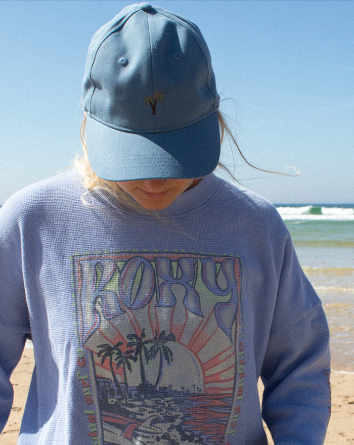 Roxy East Side Mid weight Long Sleeve Top in Grape Mist