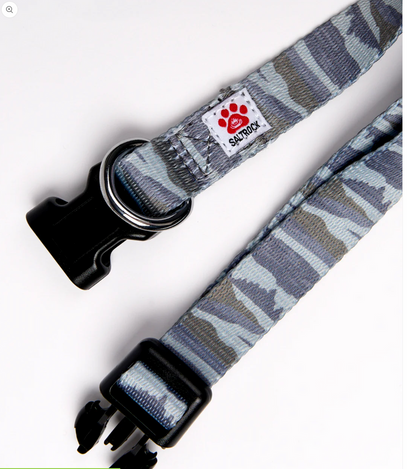 SALTROCK Camo Stripe - Pet Collar - Green