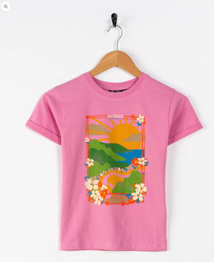 SALTROCK Highway - Kids T-Shirt - Pink