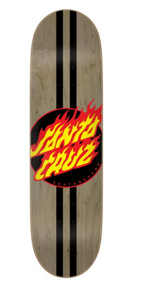Santa Cruz Team Deck Flame Dot - 8.6 inch