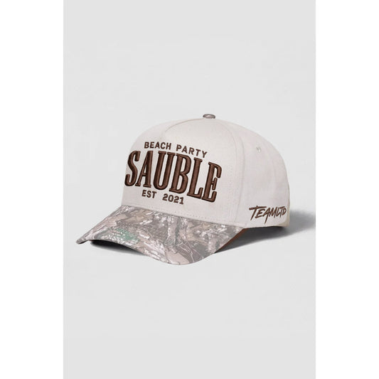 TEAMLTD - SAUBLE BEACH PARTY SNAPBACK | CREAM & CAMO