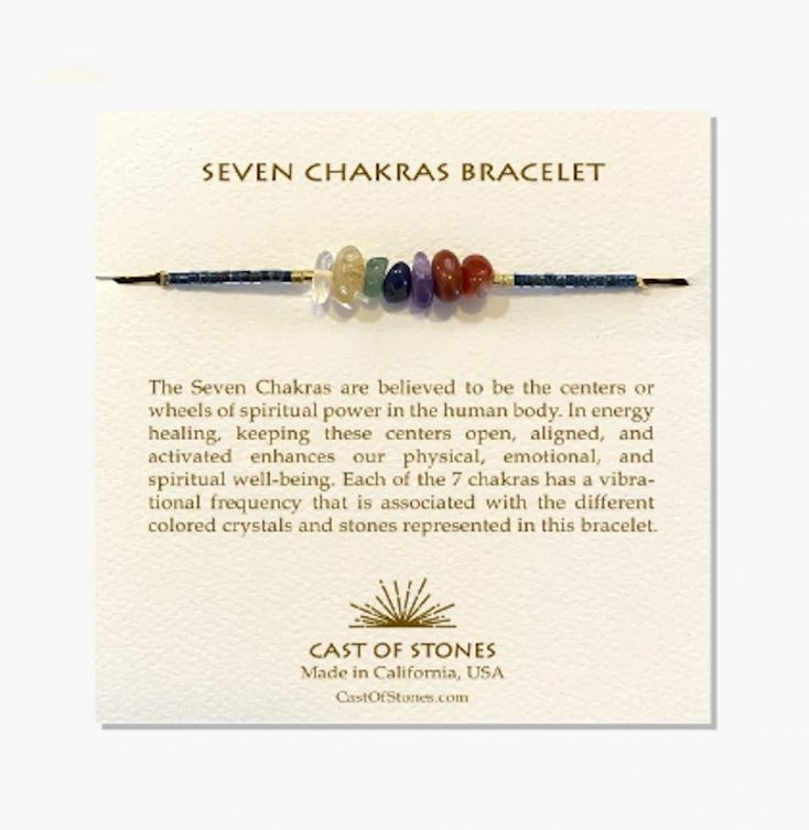 Seven Chakras Bracelet
