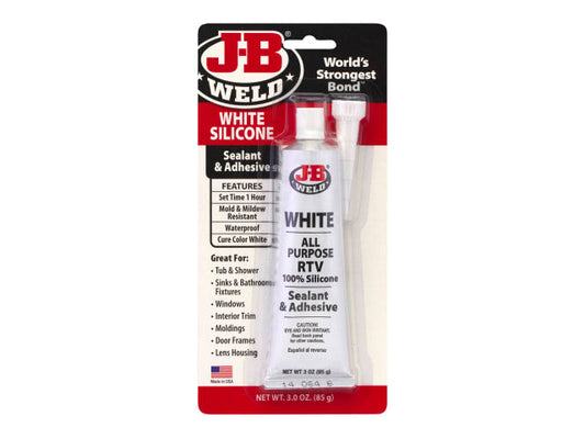 Silicone Sealant & Adhesive White 85g