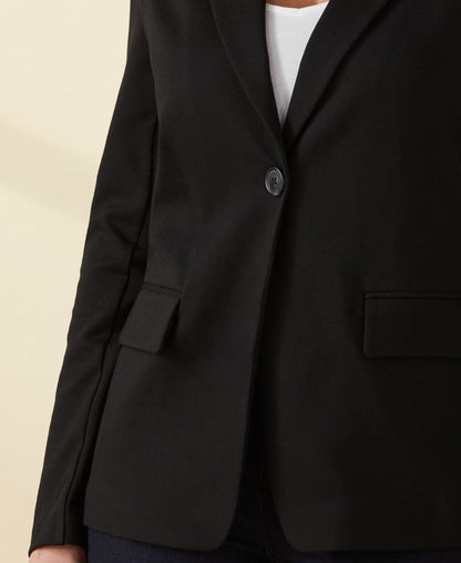 Single Breasted Blazer (Black)
