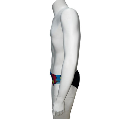 SPEEDO ALLOVER DIGITAL PANEL 7CM BRIEF