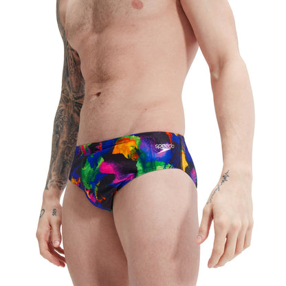 SPEEDO ALLOVER DIGITAL PANEL 8CM BRIEF