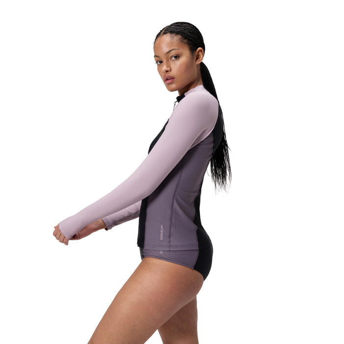 SPEEDO ASIA FIT WOMENS BIOFUSE LONG SLEEVE RASHGUARD *TOP*