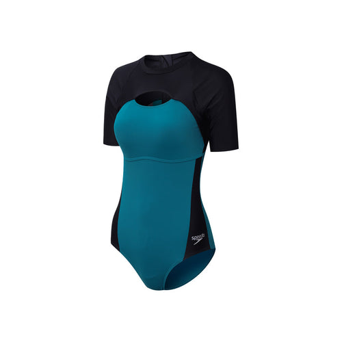 SPEEDO ASIA FIT WOMENS HERO3 SHORT SLEEVE 1 PIECE