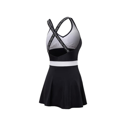 SPEEDO ASIA FIT WOMENS JETSETTER CROSS-BACK SWIMDRESS